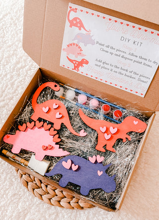 Dinosaur Love DIY Paint Kit